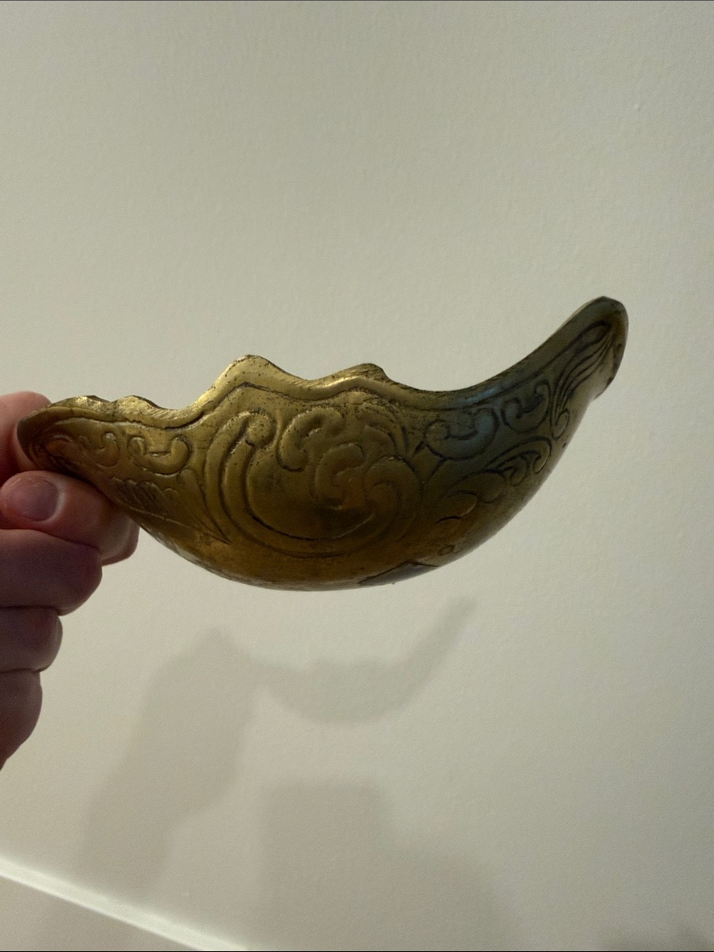 Ornate Brass Decorative dish